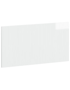 Testiera da Muro ARNHEM Bianco Lucido Legno ingegnerizzato