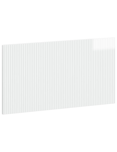 Testiera da Muro ARNHEM Bianco Lucido Legno ingegnerizzato
