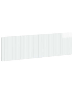 Testiera da Muro ZWOLLE Bianco Lucido Legno ingegnerizzato
