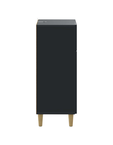 Mobiletto da Bagno ARNHEM Nero 30 x 31 x 80 cm