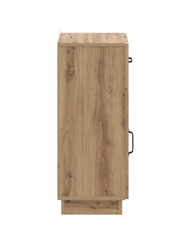 Mobiletto da Bagno HOORN Rovere Artigianale 30 x 31 x 77 cm