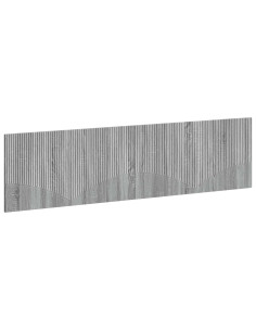 Testiera da Muro HOORN Sonoma grigio Legno ingegnerizzato