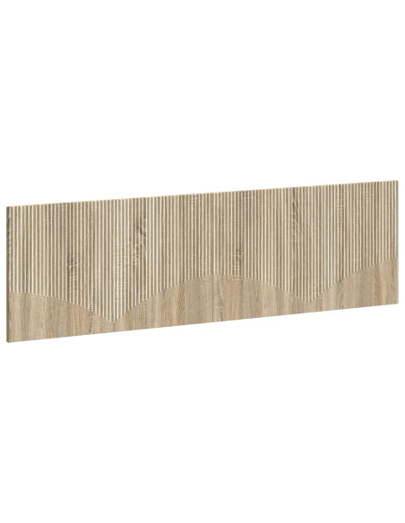 Testiera da Muro HOORN Rovere Sonoma Legno ingegnerizzato