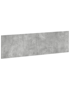 Testiera da Muro HOORN Grigio Cemento Legno ingegnerizzato
