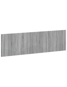 Testiera da Muro HOORN Sonoma grigio Legno ingegnerizzato