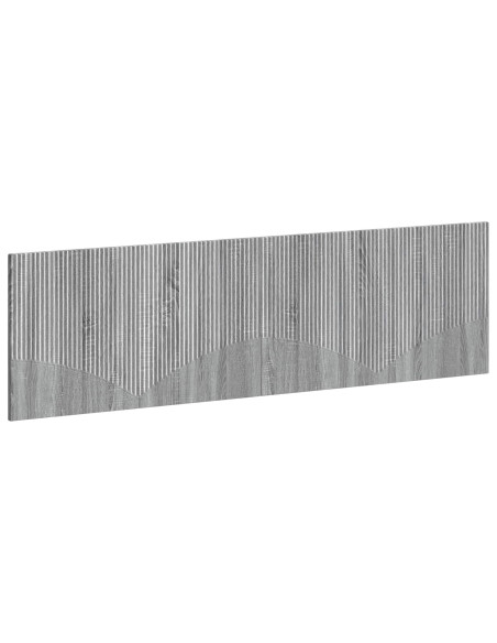 Testiera da Muro HOORN Sonoma grigio Legno ingegnerizzato