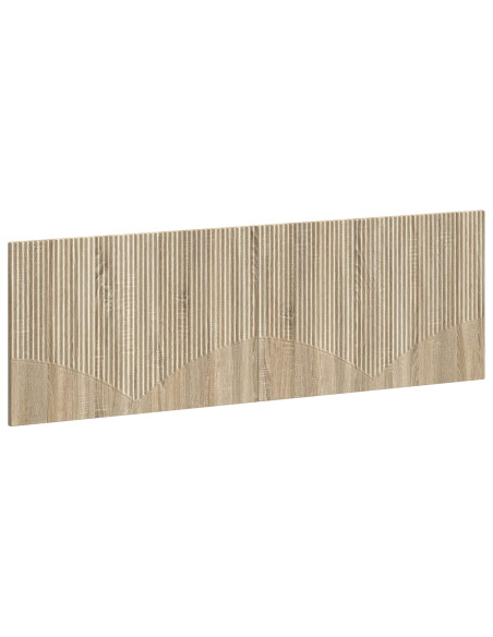Testiera da Muro HOORN Rovere Sonoma Legno ingegnerizzato