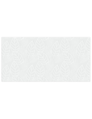 Testiera da Muro DELFT Bianco Legno ingegnerizzato