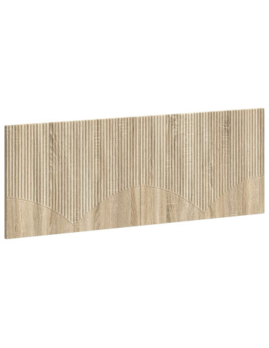 Testiera da Muro HOORN Rovere Sonoma Legno ingegnerizzato
