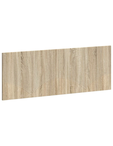 Testiera da Muro HOORN Rovere Sonoma Legno ingegnerizzato