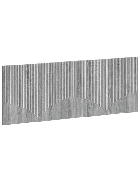Testiera da Muro HOORN Sonoma grigio Legno ingegnerizzato