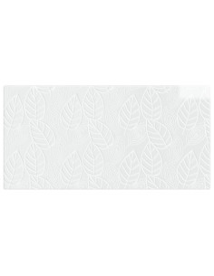 Testiera da Muro DELFT Bianco Lucido Legno ingegnerizzato 2
