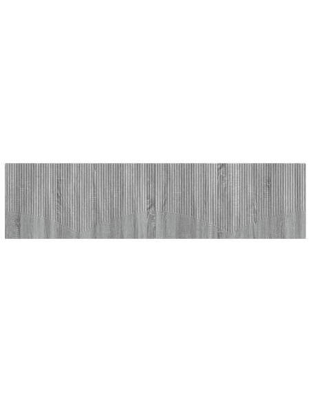 Testiera da Muro HOORN Sonoma grigio Legno ingegnerizzato