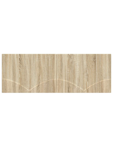 Testiera da Muro HOORN Rovere Sonoma Legno ingegnerizzato