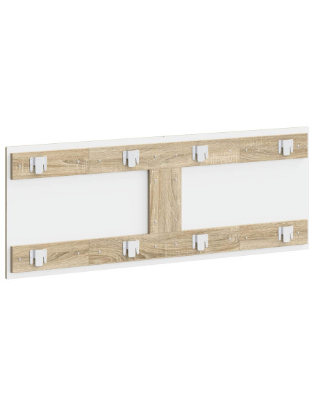 Testiera da Muro HOORN Rovere Sonoma Legno ingegnerizzato