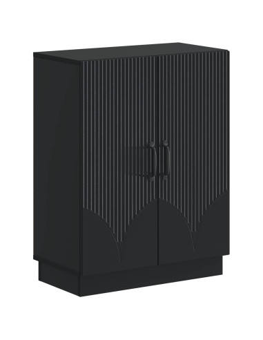 Mobiletto da Bagno HOORN Nero 59,5 x 31 x 77 cm