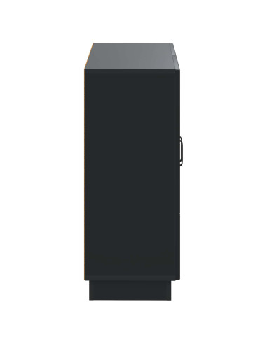 Mobiletto da Bagno HOORN Nero 59,5 x 31 x 77 cm