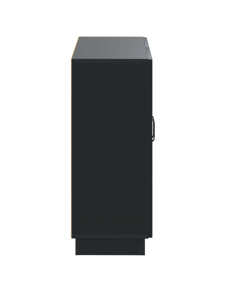 Mobiletto da Bagno HOORN Nero 59,5 x 31 x 77 cm