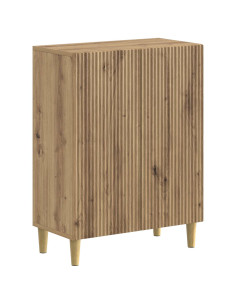 Mobiletto da Bagno ARNHEM Rovere Artigianale 59,5 x 31 x 80 cm