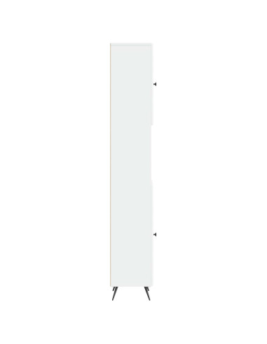 Armadio da Bagno con Ripiano Aperto BREDA Bianco