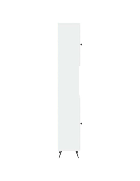 Armadio da Bagno con Ripiano Aperto BREDA Bianco