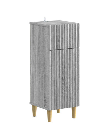 Mobiletto da Bagno ARNHEM Sonoma grigio 30 x 31 x 80 cm