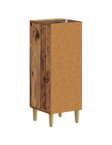 Mobiletto da Bagno DELFT Legno antico 30 x 31 x 80 cm
