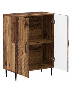 Mobiletto da Bagno HAARLEM Legno antico 59,5 x 31 x 80 cm 2