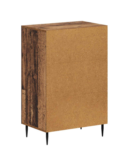 Mobiletto da Bagno HAARLEM Legno antico 59,5 x 31 x 80 cm
