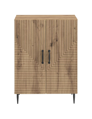 Mobiletto da Bagno HAARLEM Rovere Artigianale 59,5 x 31 x 80 cm