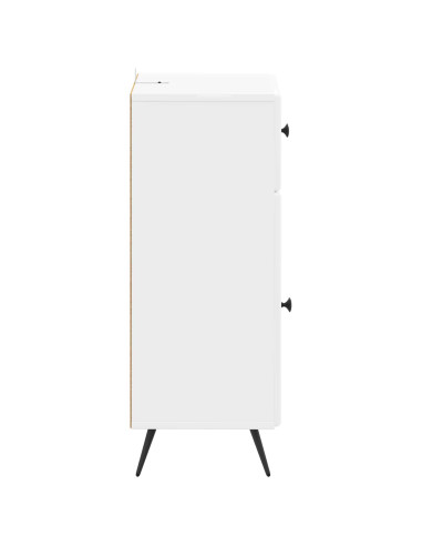 Mobiletto da Bagno BREDA Bianco Lucido 30 x 31 x 80 cm