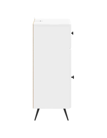 Mobiletto da Bagno BREDA Bianco Lucido 30 x 31 x 80 cm