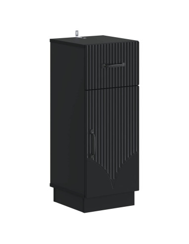 Mobiletto da Bagno HOORN Nero 30 x 31 x 77 cm