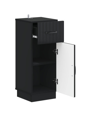Mobiletto da Bagno HOORN Nero 30 x 31 x 77 cm