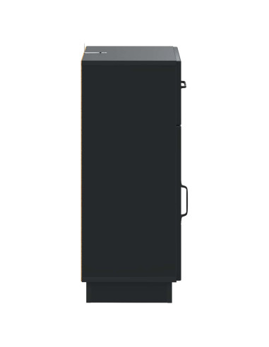 Mobiletto da Bagno HOORN Nero 30 x 31 x 77 cm