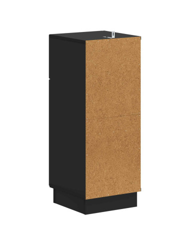 Mobiletto da Bagno HOORN Nero 30 x 31 x 77 cm