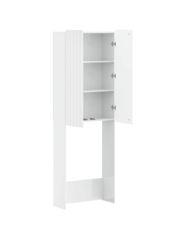 Mobile Bagno ZWOLLE Bianco Lucido 66 x 25,5 x 190 cm