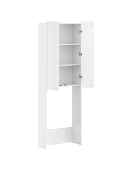 Mobile Bagno ZWOLLE Bianco Lucido 66 x 25,5 x 190 cm