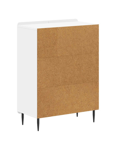 Mobiletto da Bagno ZWOLLE Bianco 59,5 x 31 x 79,5 cm
