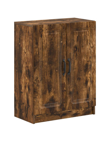 Mobiletto da Bagno UTRECHT Rovere Fumo 59,5 x 31 x 77 cm