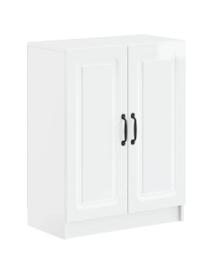 Mobiletto da Bagno UTRECHT Bianco Lucido 59,5 x 31 x 77 cm
