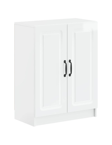 Mobiletto da Bagno UTRECHT Bianco Lucido 59,5 x 31 x 77 cm