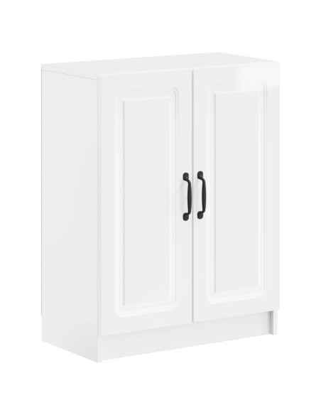 Mobiletto da Bagno UTRECHT Bianco Lucido 59,5 x 31 x 77 cm