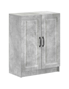 Mobiletto da Bagno UTRECHT Grigio Cemento 59,5 x 31 x 77 cm