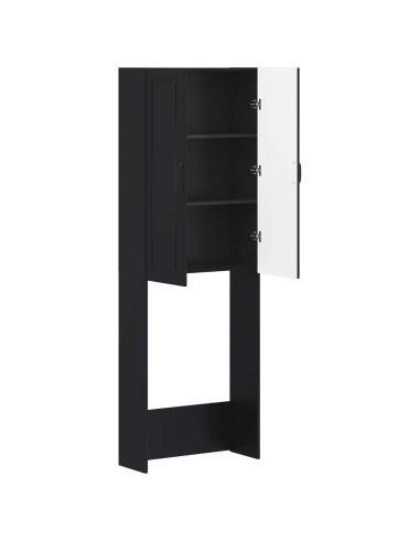 Mobile Bagno UTRECHT Nero 66 x 25,5 x 190 cm