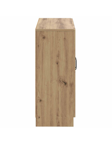 Mobiletto da Bagno UTRECHT Rovere Artigianale 59,5 x 31 x 77 cm