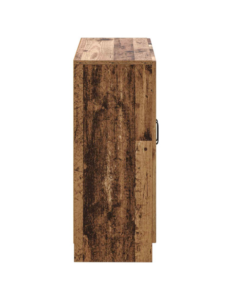 Mobiletto da Bagno UTRECHT Legno antico 59,5 x 31 x 77 cm