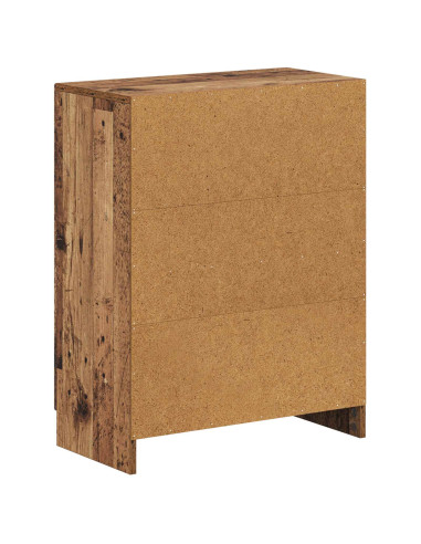 Mobiletto da Bagno UTRECHT Legno antico 59,5 x 31 x 77 cm