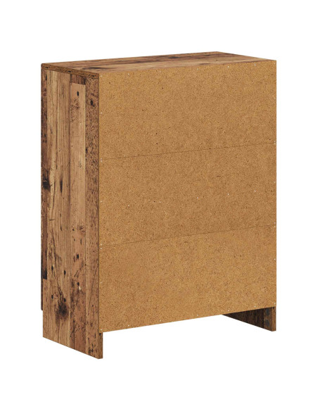 Mobiletto da Bagno UTRECHT Legno antico 59,5 x 31 x 77 cm