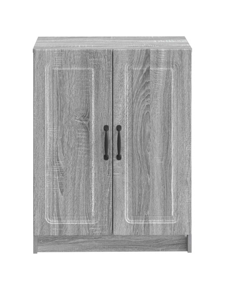Mobiletto da Bagno UTRECHT Sonoma grigio 59,5 x 31 x 77 cm